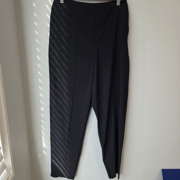 Athleta Vienna Slim Pants Black Size 8 Work Career Stretch - Picture 3 of 13